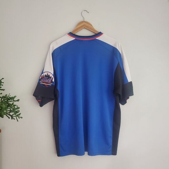 Vintage New York MLB Mets jersey *Flawed* size unknown 24" pit to pit - Picture 9 of 12